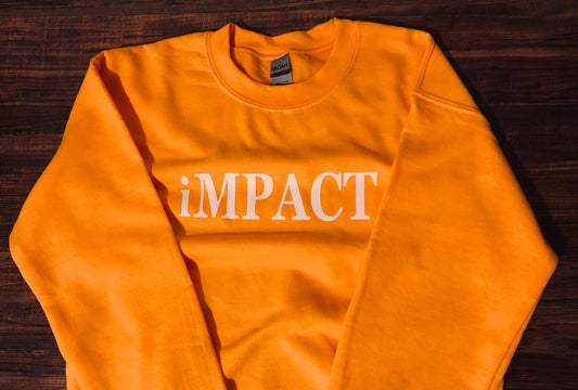 iMPACT Sweatshirt (Crew Neck)-Gold