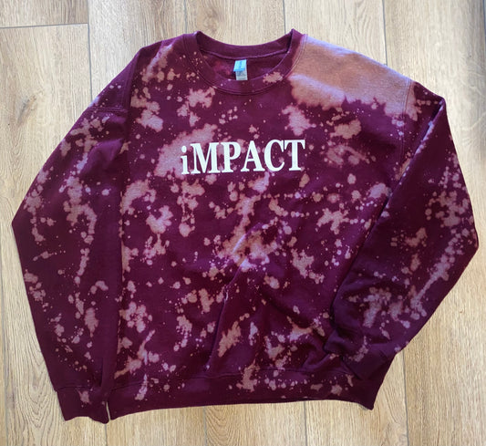 NEW iMPACT Bold Sweatshirt-Maroon